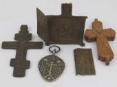 Russian religious items; a car