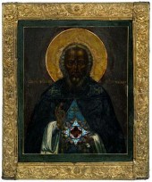 Russian reliquary, St. Sequis