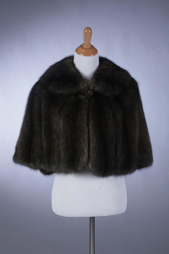RUSSIAN SABLE CAPE Retailed Saks