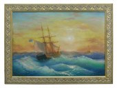 RUSSIAN SCHOOL, SHIP AT SEA, S