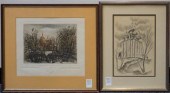RUSSIAN SCHOOL, WINTER SCENE,