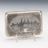 RUSSIAN SILVER AND NIELLO CIGA