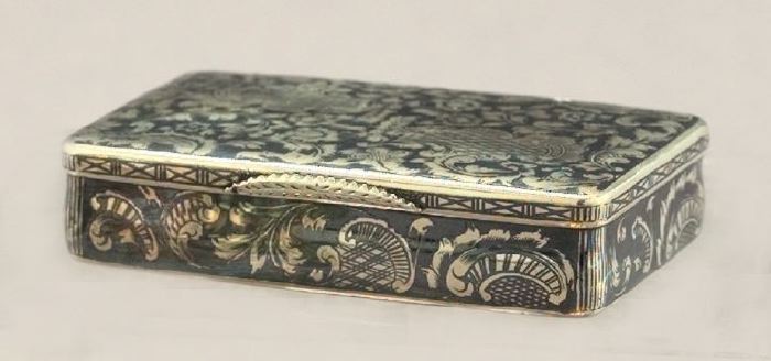 Russian Silver and Niello