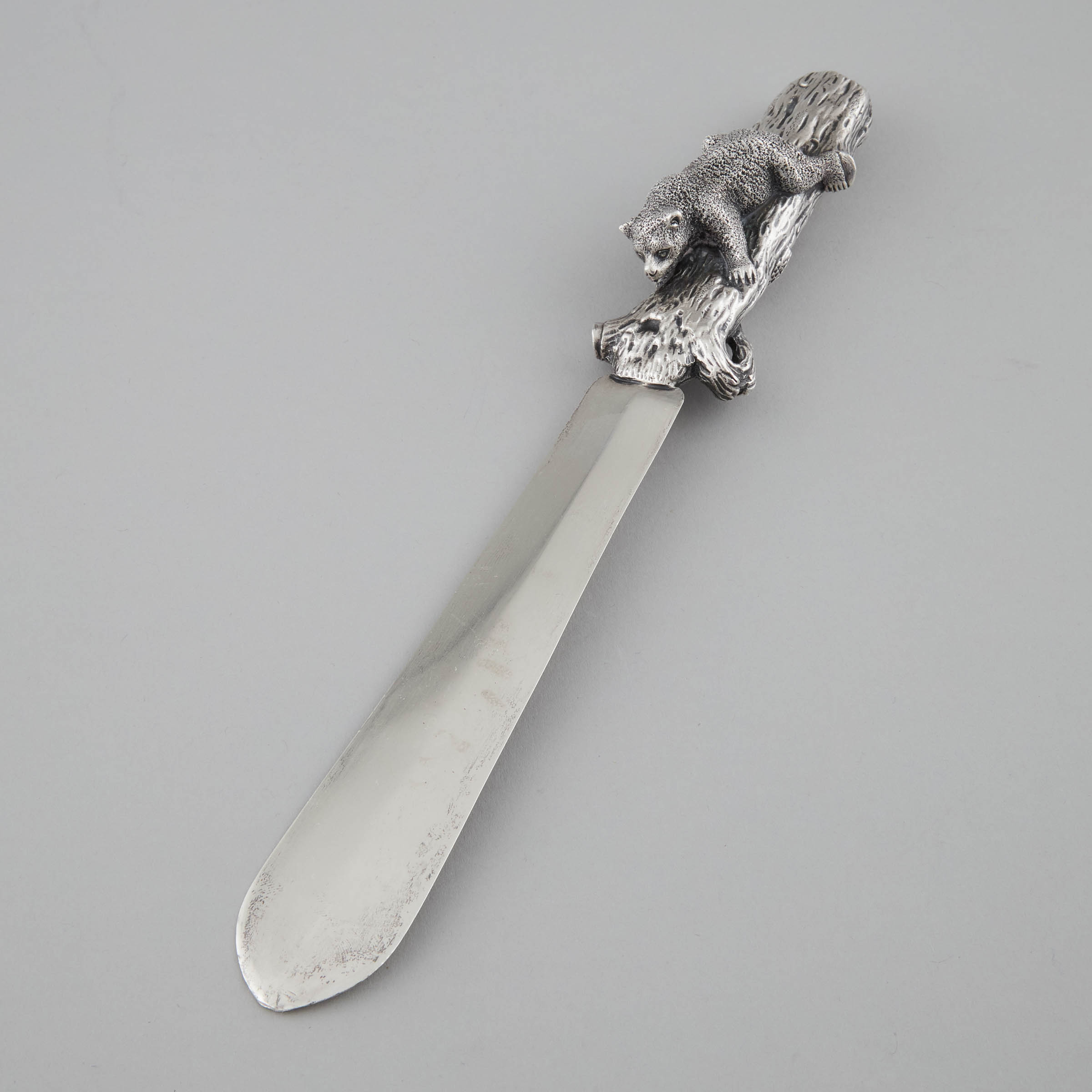 Russian Silver Bear on a Pine