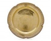 RUSSIAN SILVER CHARGER, WITH R