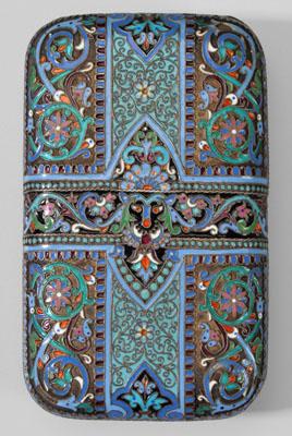 Russian silver cigar case,