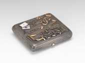 Russian Silver Cigarette Case