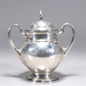 Russian silver covered sugar b