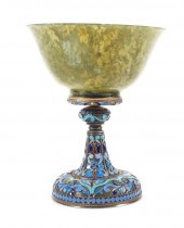 RUSSIAN SILVER ENAMEL CLOISONN