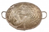 RUSSIAN SILVER FIGURAL BASKET
