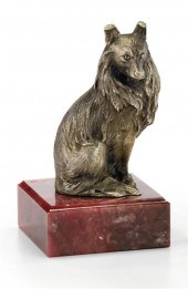 Russian silver figure of a col