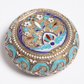 Russian Silver-Gilt and Cloiso