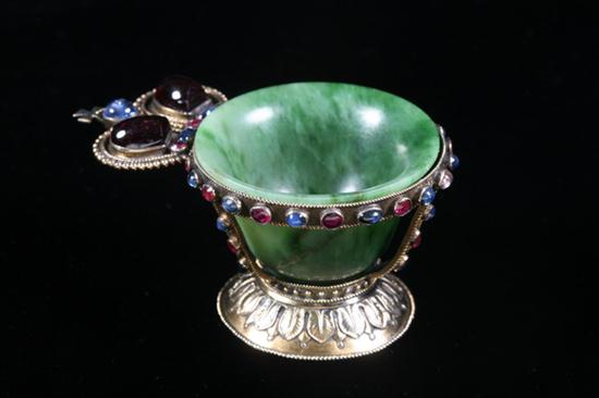 RUSSIAN SILVER-GILT AND