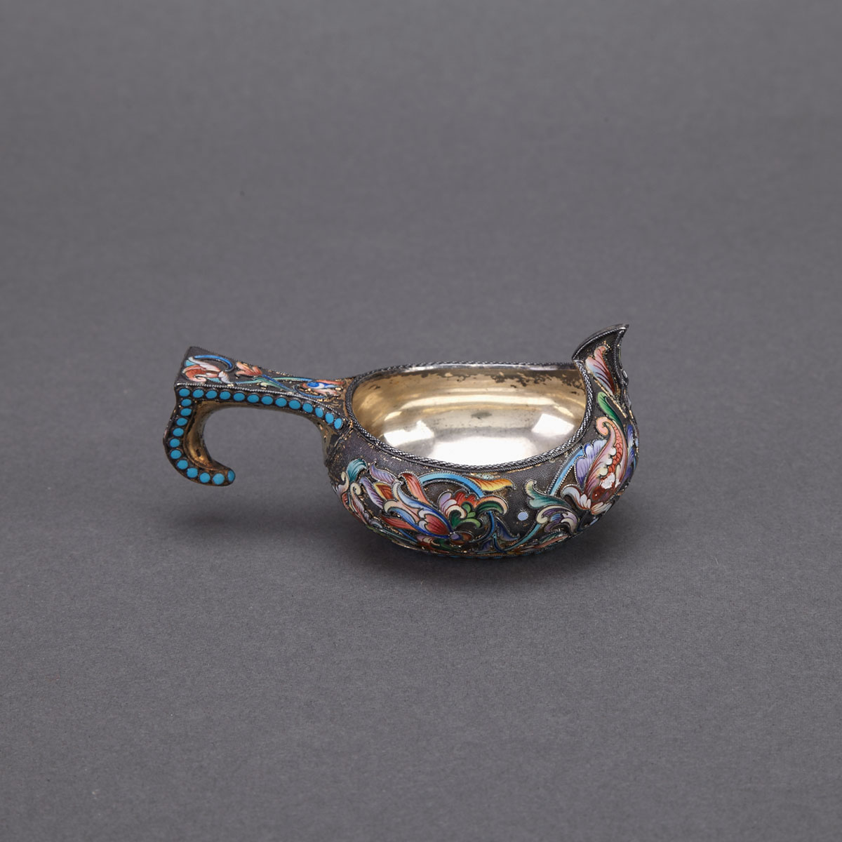 Russian Silver-Gilt and Shaded