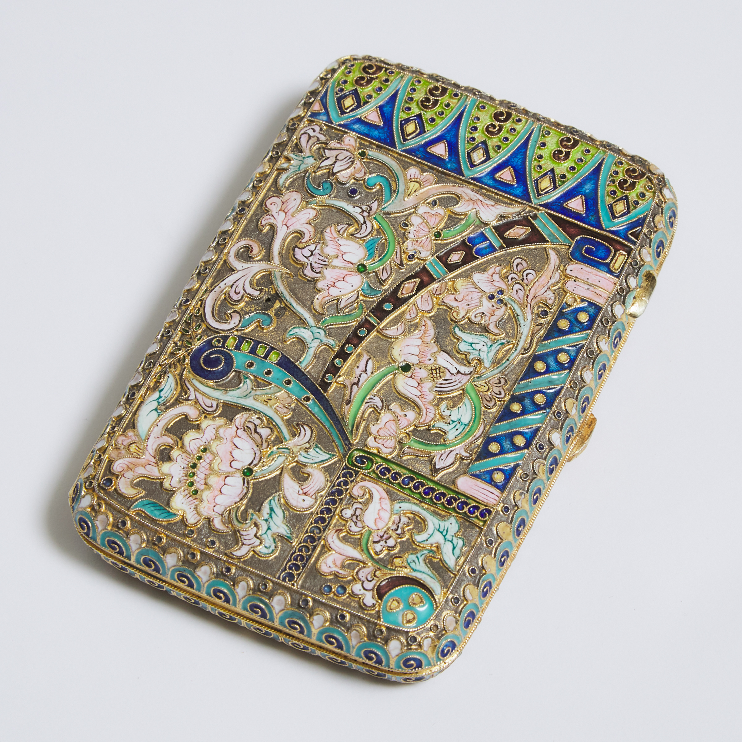 Russian Silver-Gilt and Shaded