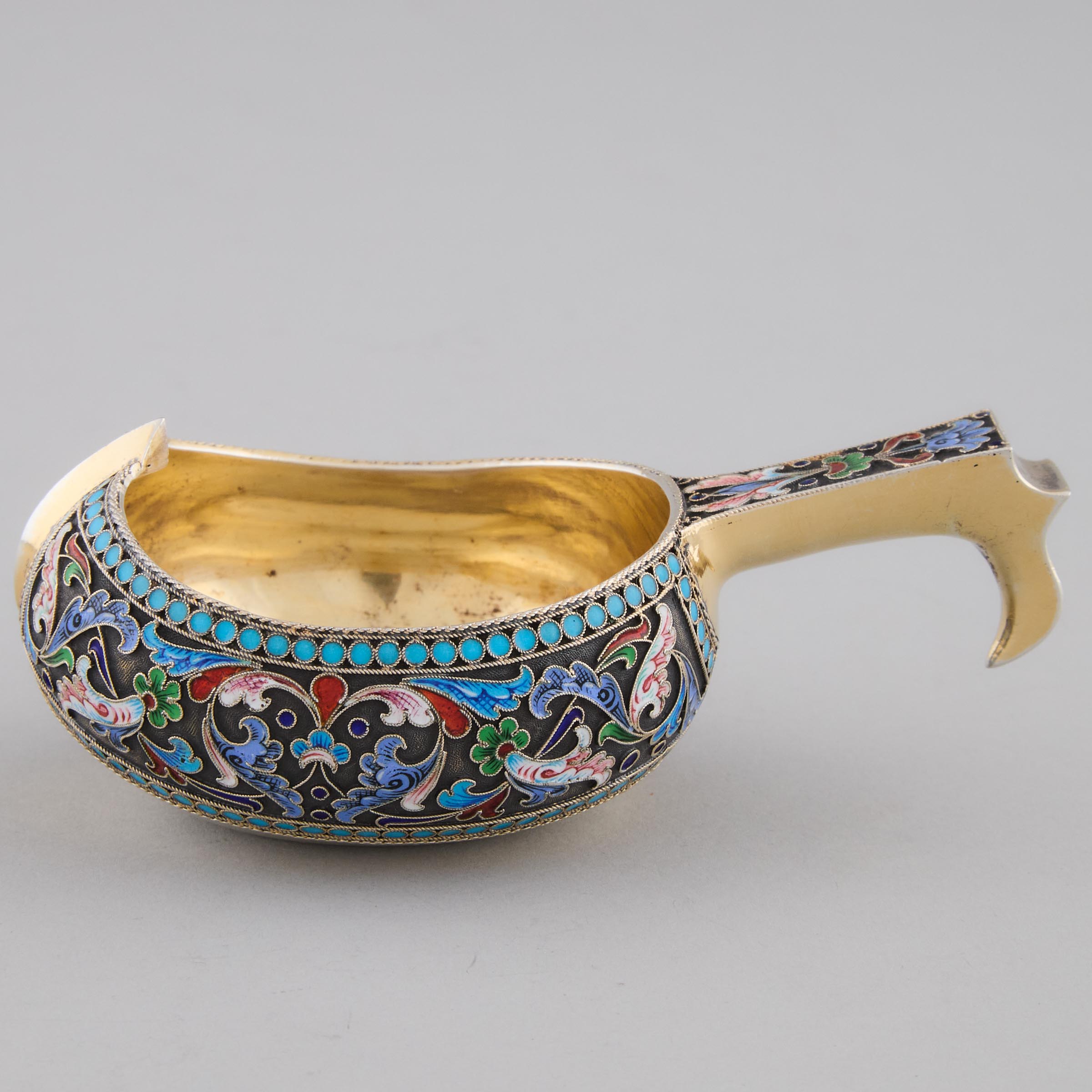 Russian Silver-Gilt and Shaded