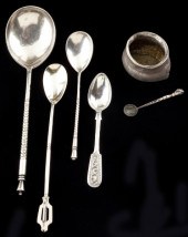 Russian Silver Grouping(6) pie
