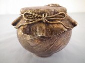 RUSSIAN SILVER HONEY POTAntiqu