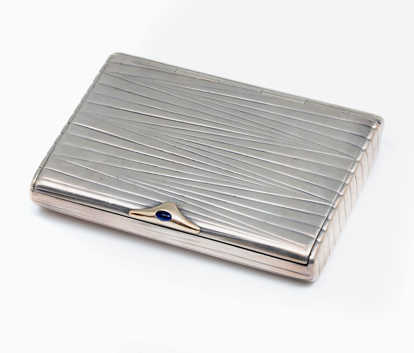 RUSSIAN SILVER & ROSE GOLD RIBBED
