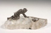 RUSSIAN SILVER SCULPTURE - Gra