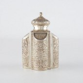 RUSSIAN SILVER TEA CADDYRussia