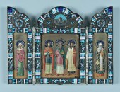 Russian silver Triptych, Khleb