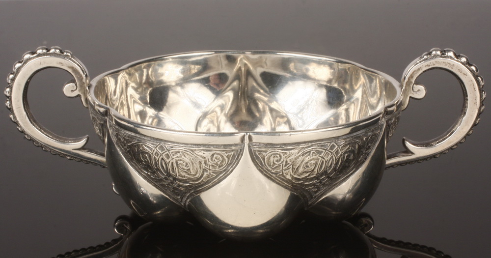 RUSSIAN SILVER WINE TASTING CUP -