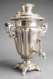 RUSSIAN SILVERPLATE HOT WATER