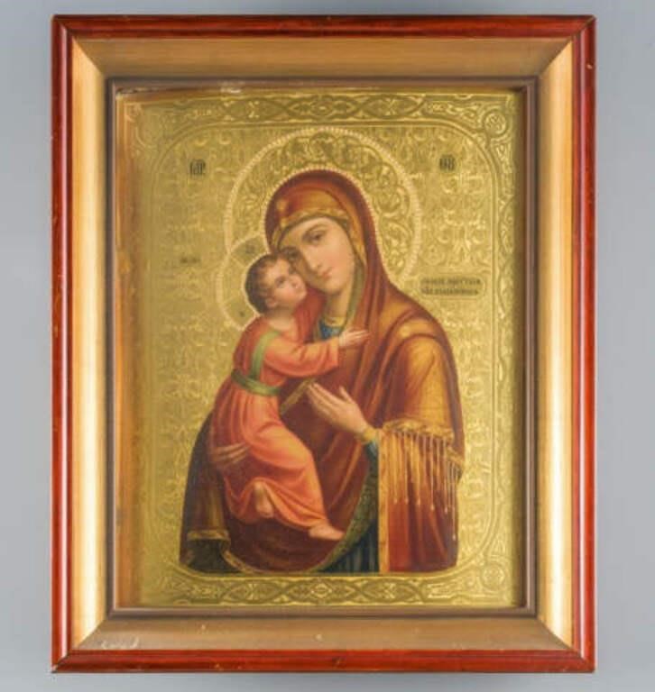 RUSSIAN / SLAVIC RELIGIOUS ICONA