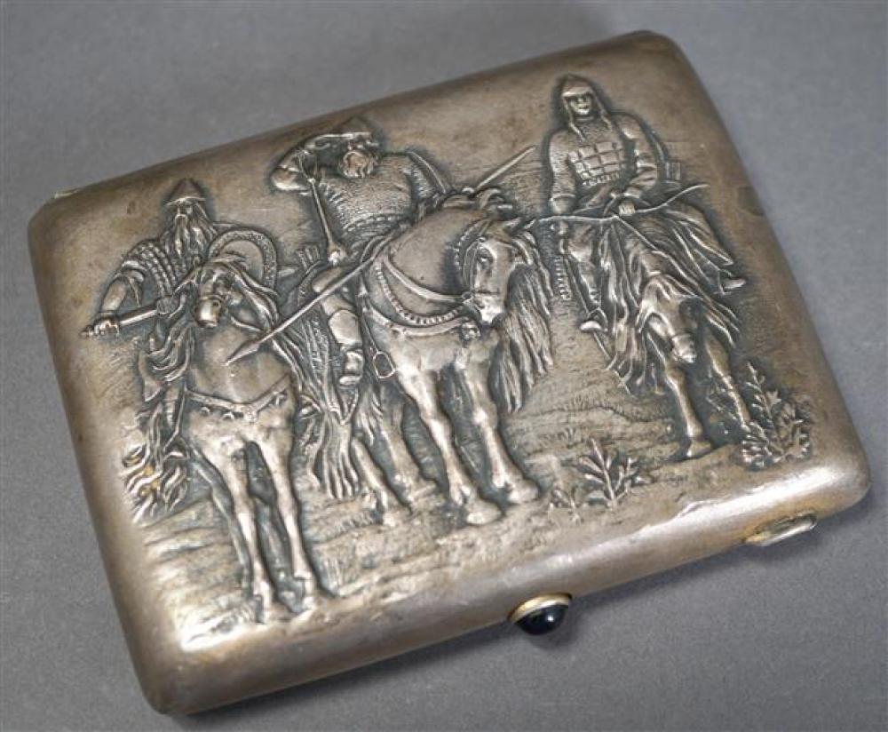 RUSSIAN SOVIET 875-SILVER CIGARETTE
