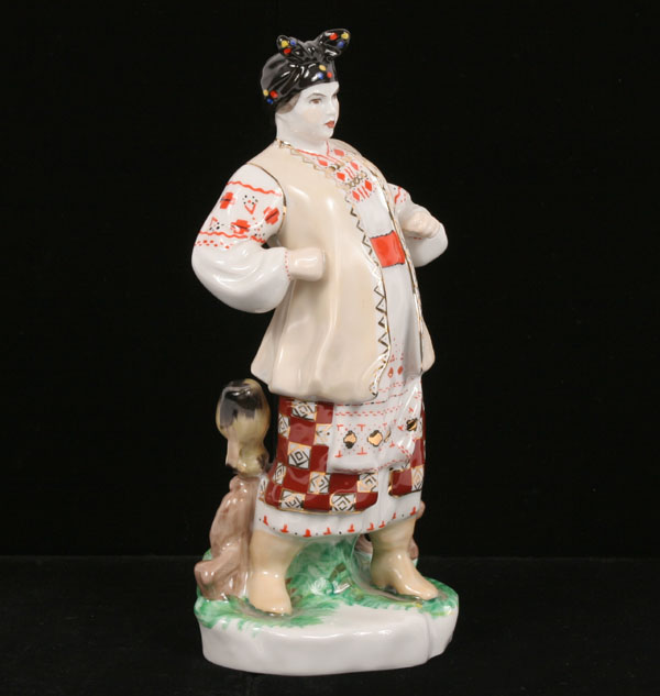 Russian Soviet porcelain figure