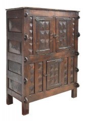 RUSTIC CONTINENTAL CABINET, 18