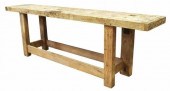RUSTIC CRAFTSMAN'S WORKBENCH T