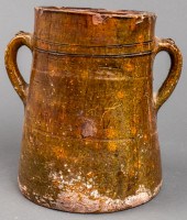 RUSTIC EARTHENWARE DOUBLE HAND