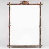 RUSTIC FAUX BOIS AND FLORAL PA
