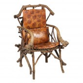 RUSTIC FOLK ART HAND CRAFTED B