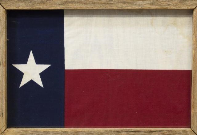 RUSTIC FRAMED TEXAS STATE LONE STAR