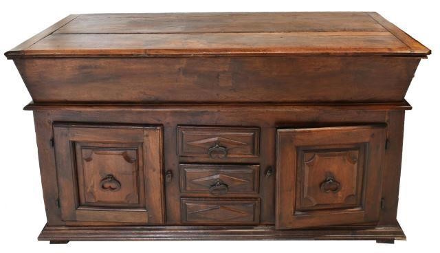 RUSTIC FRENCH DOUGH BIN ON