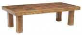 RUSTIC FRENCH TILE-TOP OAK COF