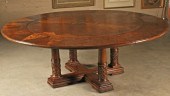 RUSTIC GRAND WALNUT CIRCULAR D