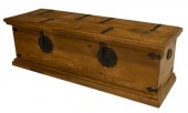 RUSTIC IRON ACCENTED PINE STOR
