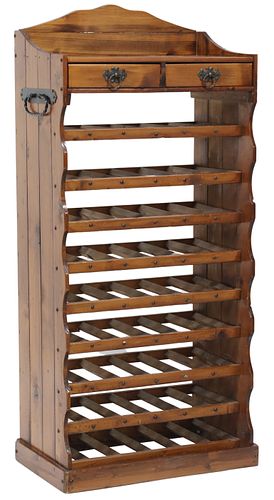 RUSTIC ITALIAN PINE 54-BOTTLE