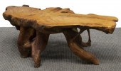 RUSTIC LIVE EDGE TURQUOISE INL