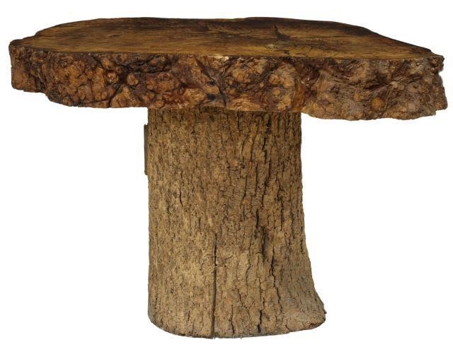 RUSTIC LIVE EDGE WOOD SLAB TOP