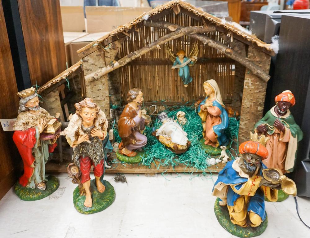 RUSTIC MANGER SETRustic Manger Set,