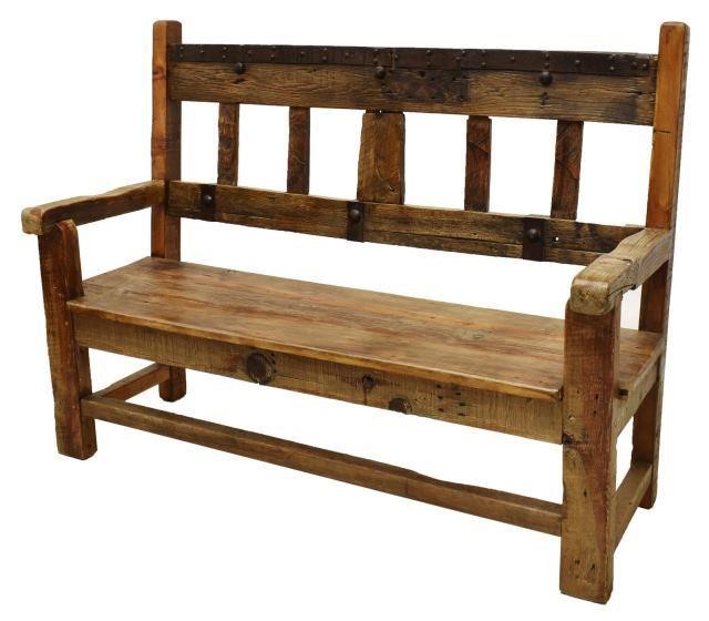 RUSTIC MESQUITE WOOD & IRON