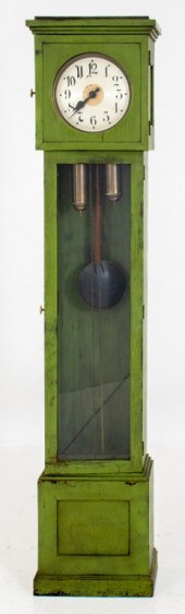 RUSTIC MODERN GREEN PAINTED WO