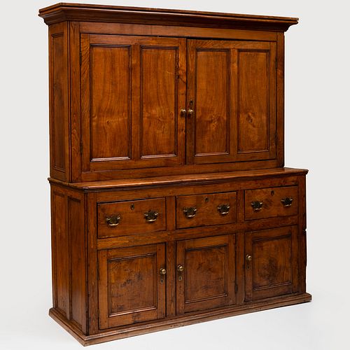 RUSTIC OAK SIDEBOARDThe cupboard