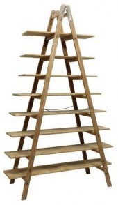 RUSTIC PINE A-FRAME LADDER ETA
