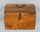 RUSTIC PINE COFFER DOMED CASE